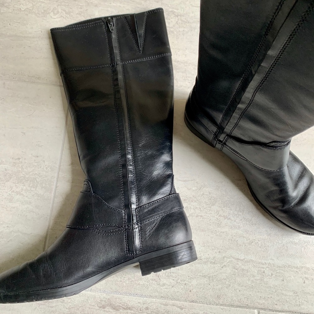 Ralph Lauren Leather Riding Boots